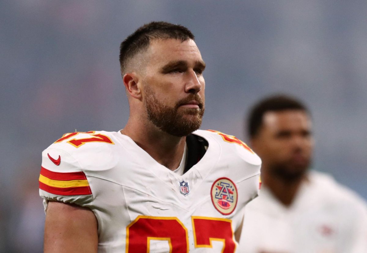American Football - NFL - Los Angeles Chargers v Kansas City Chiefs - Corinthians Arena, Sao Paulo, Brazil - September 5, 2025 Kansas City Chiefs' Travis Kelce looks dejected after the game REUTERS/Jean Carniel/ File Photo